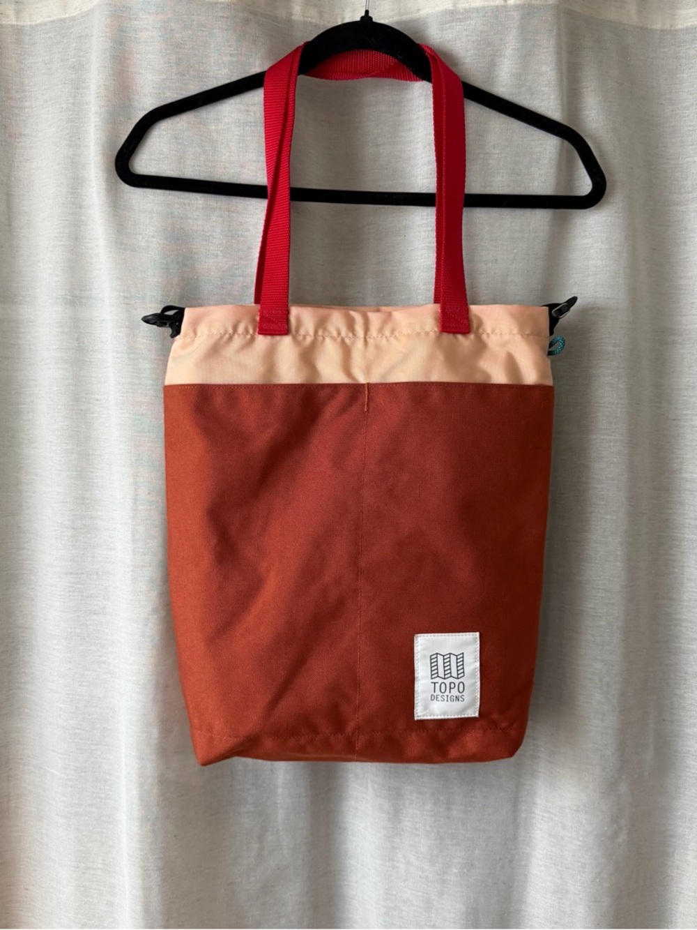 Topo Designs Rust & Peach Tote